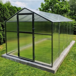 Szklarnia Ogrodowa Pomidor Premium poliwęglan 210x271 Aluminiowa