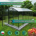 Premium poliwęglan 210x405 Aluminiowa