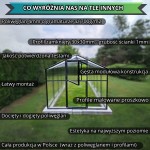 Premium poliwęglan 210x405 Aluminiowa