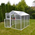 Szklarnia Ogrodowa Pomidor Premium poliwęglan 210x204