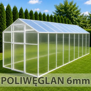 Szklarnia Ogrodowa Pomidor Premium poliwęglan 210x606 6mm