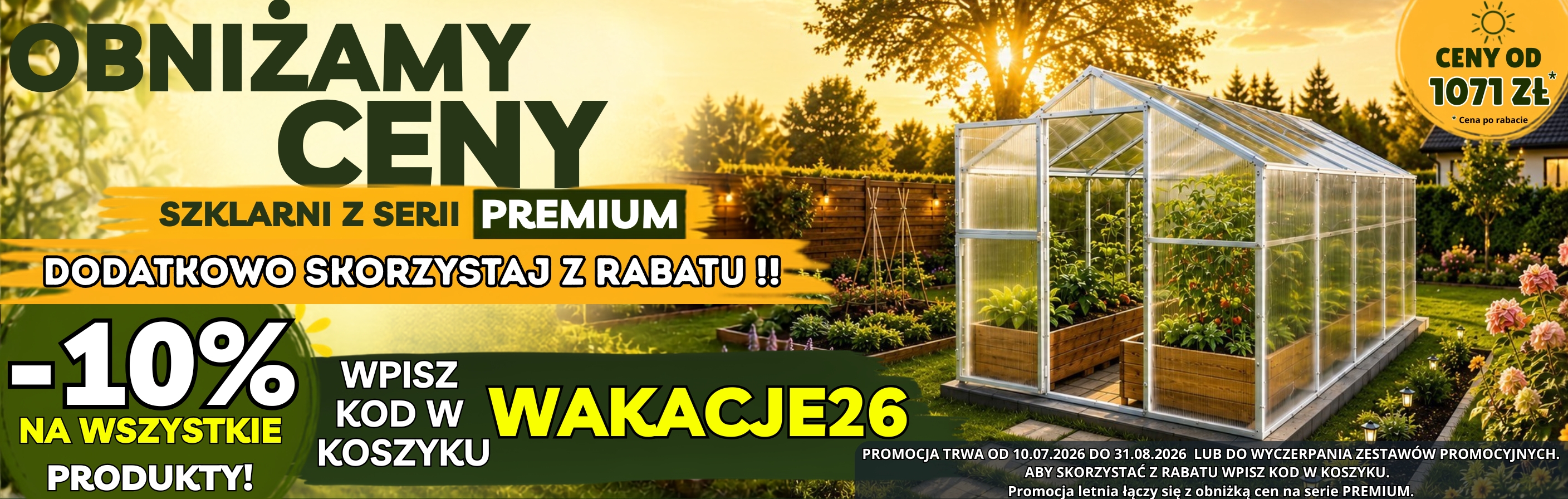 OBNIŻKA CEN NA WSZYSTKIE PREMIUM