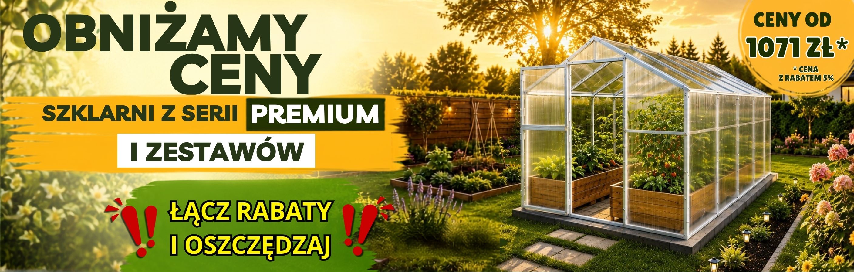 OBNIŻKA CEN NA WSZYSTKIE PREMIUM
